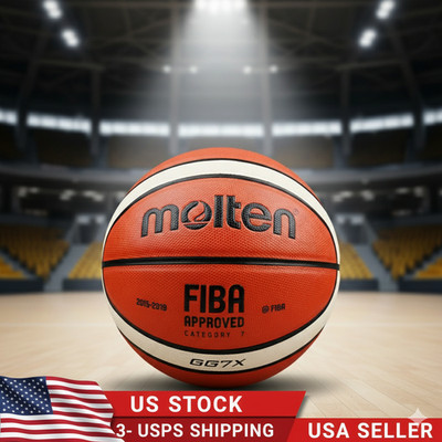 M.A.K Molten GM7X - Pallone da basket classico, misura ufficiale #7