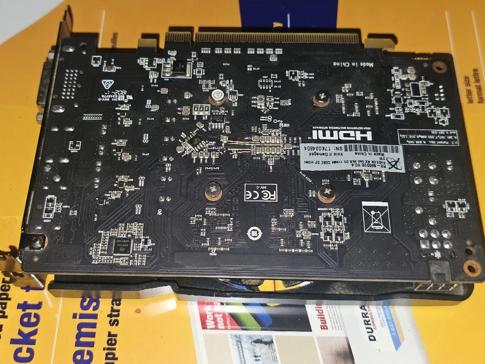 AMD XFX RX 2GB GDDR5 Graphics Card Double Dissipation DVI HDMI DP - Image 3 of 4