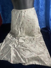 Vintage California Concepts 90s Skirt Shiny Tartan Floral See Pics