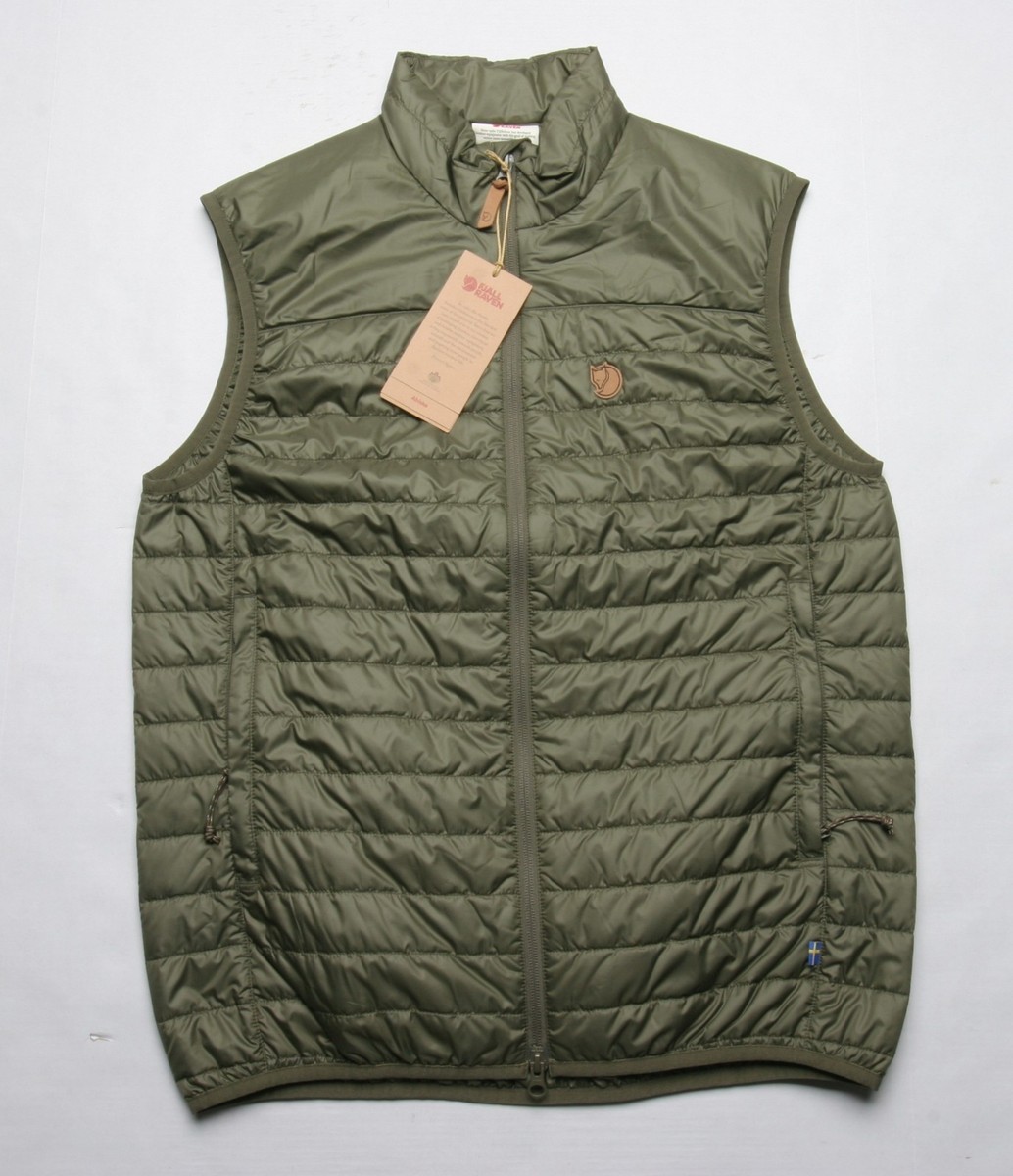 FjallRaven Abisko Padded Vest (M) Laurel Green F83775 | eBay