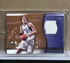 Upper Deck Sweet Swatches Dirk Nowitzki Dallas Mavericks Memorabilia DN-SS