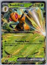 2026 Beedrill ex 003/086 Pokemon Chaos Rising Double Rare