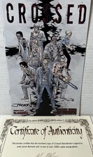 Crossed Sketchbook 1 Avatar Garth ENNIS Signed By Jacen Burrows W/COA