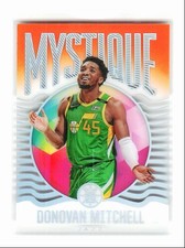 2020-21 Panini Illusions Mystique Orange Donovan Mitchell Utah Jazz