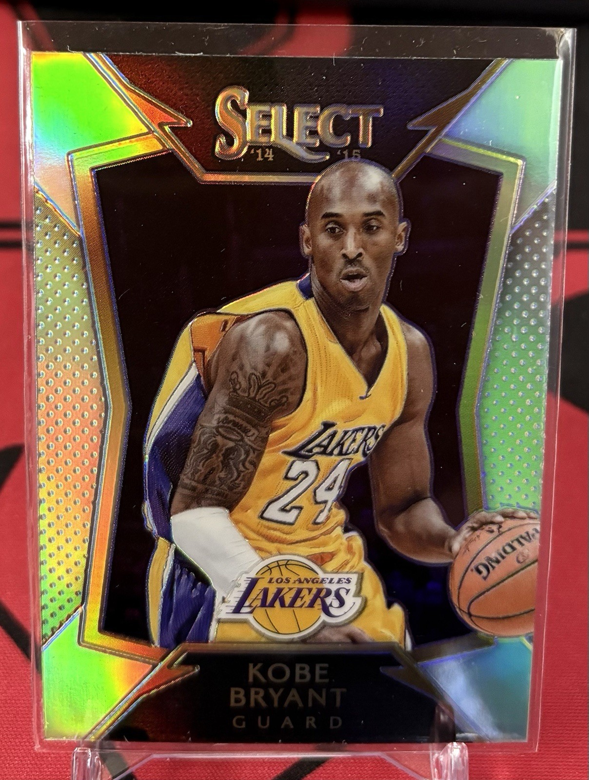 2014-15 Panini Select #20 Silver Prizm Kobe Bryant