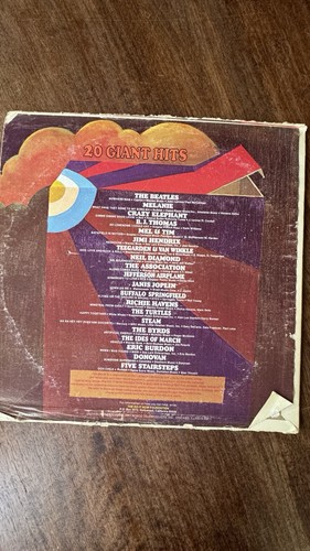 DO IT NOW 20 GIANT HITS Vinyl Lp 1970 Press Ronco Stereo Beatles Hendrix More! - Picture 3 of 3