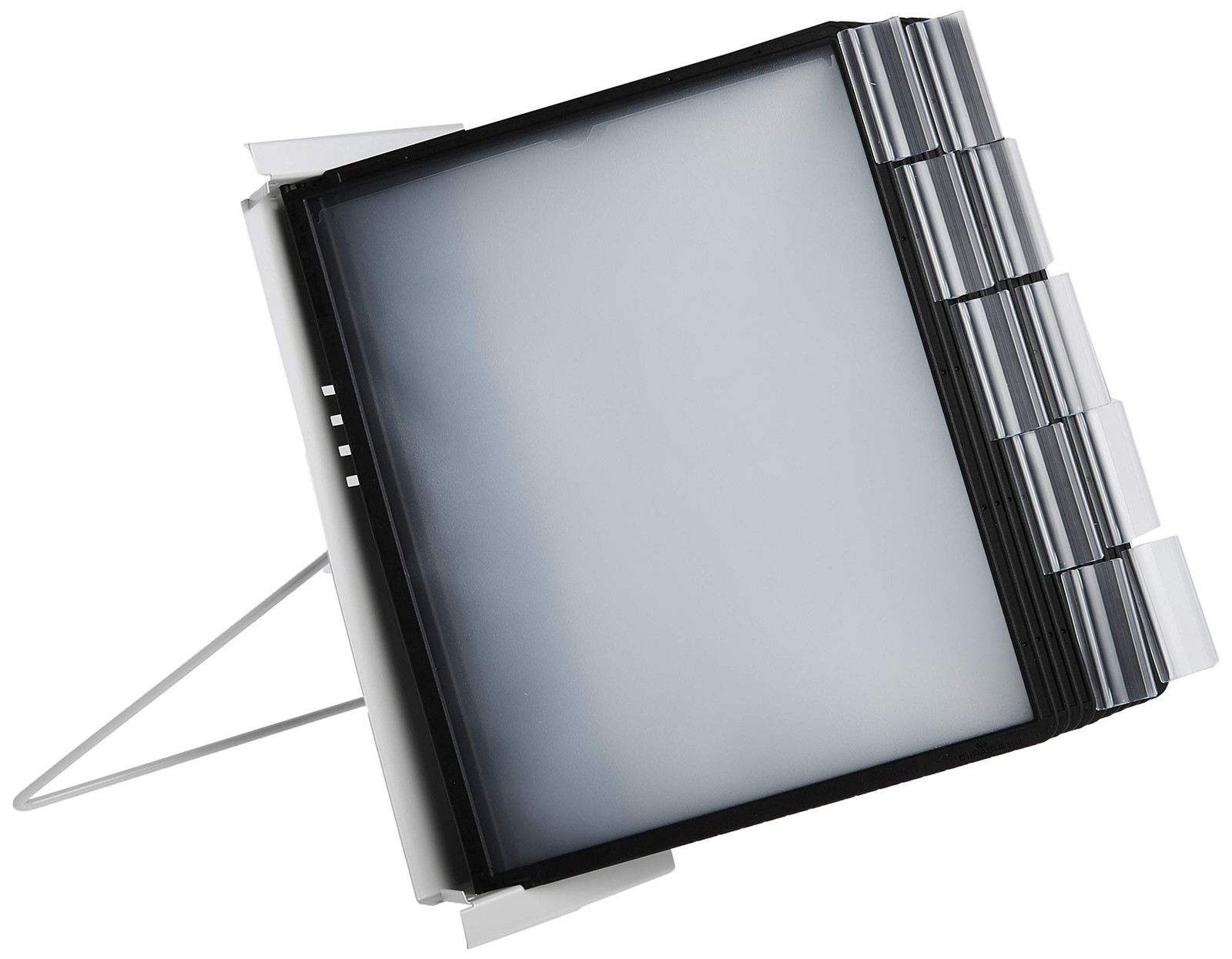 Desktop Reference System, 10 Double-Sided Panels, Letter-Size, Black, INSTAVI...