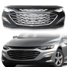 Complete Bumper Cover Upper Lower Grille Fog Lights For 2019-2025 Chevy Malibu