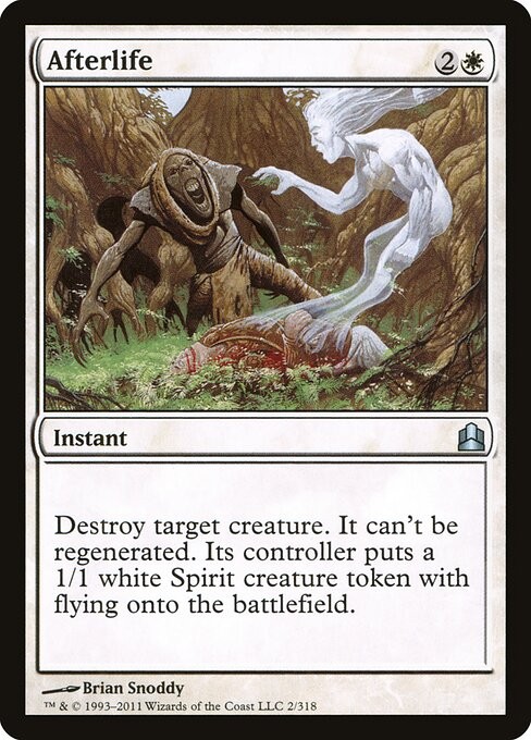 Afterlife NonFoil Commander 2011 2 NM MTG