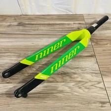 Niner RDO Taper Gravel Fork 15mm x 100mm Green & Yellow 170mm