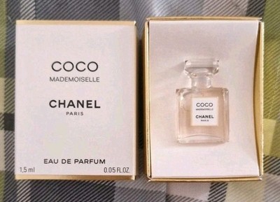 Chanel Coco Mademoiselle 1,5ml Parfum Luxus Miniatur Eau de Parfum NEU!