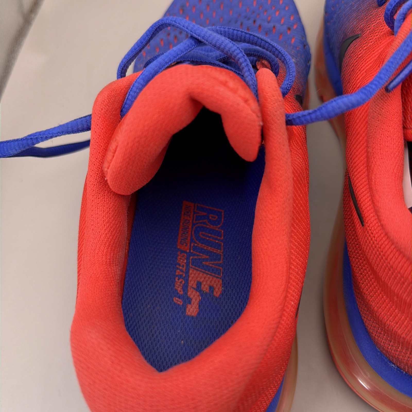 Nike Air Max 2017 Shoes Mens Size 10.5 Blue Red Running Sneakers 849559-402 thumbnail 13