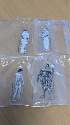 Baki the Grappler Acrylic Stand Duo Set  Ichiban Kuji  NEW! LE