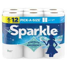 Strong 2-Ply Double Rolls Paper Towels 660 Sheets Total 12 Regular Rolls