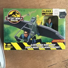 Jurassic Park The Lost World Glider Pack with Ian Malcolm