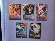 Lorcana Enchanted Lot Pocahontas Meeko, Scar, Merida, Touch The Sky, Archimedes