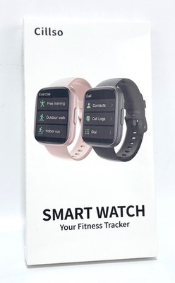 Cillso Smartwatch Unisex 1,95''HD Display Touch Fitnessuhr/ Tracker Android iOS