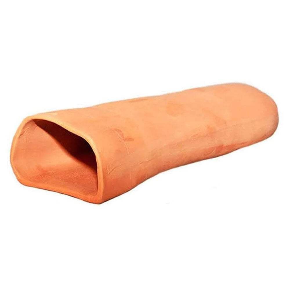 Ceramic Nature Red Cave Aquarium Ornament - XX-Large | Fish Hide