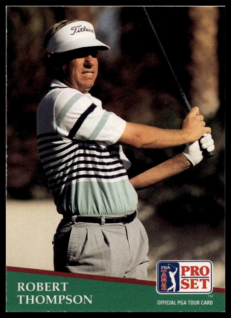1991 Pro Set PGA Tour #18 Robert Thompson