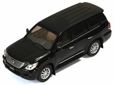 IXO 1/43 Lexus LX570 2009 Black JDM Luxury SUV Diecast MOC123