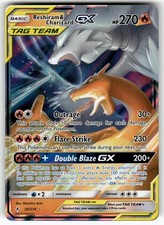 Reshiram & Charizard GX 20/214 Holo GX Rare Unbroken Bonds Pokemon Near Mint on eBay