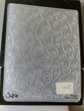 Sizzix WHIMSICAL SWIRLS Embossing Folder
