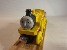 Thomas Wooden Railway Molly 2003 Yellow Train Tank Engine