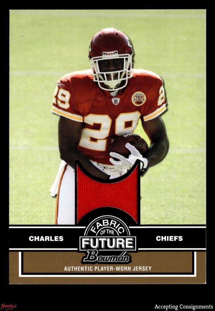 Jamaal Charles Bowman Fabric of the Future #FFJC Gold
