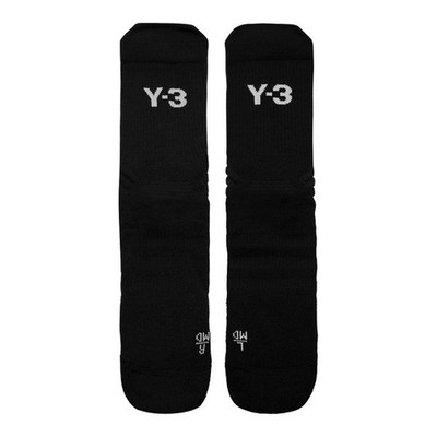 adidas Y-3 Tennis Crew Sock 1pc Training Sportswear Socks NWT [M/25~27cm] JW8553
