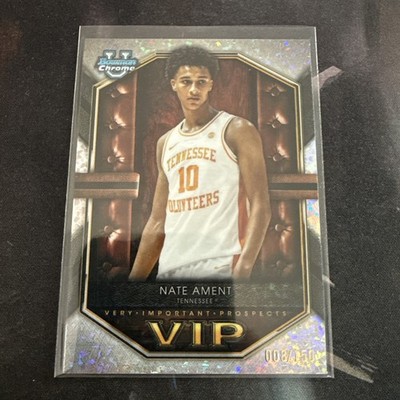 2025-26 Bowman Basketball Nate Ament Mini Diamonds VIP /150 Tennessee Volunteers