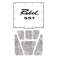 Under Hood Cover For 1967-1970 Amc Rebel