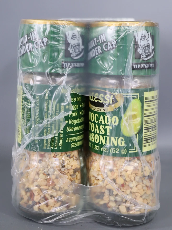 Condimento para tostadas de aguacate Alessi, 1,83 onzas -- 6 por estuche caducado 19/09/2027 Foto 2 de 4