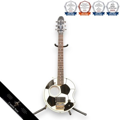 Aria Pro II SCG200 Goal 3 E-Gitarre Fußball Ballform Batteriefach