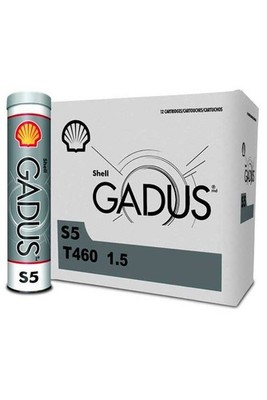 Shell Gadus S5 T460 1.5 Grease, Case of 12 - 13.4 Pound Tubes | 550061089