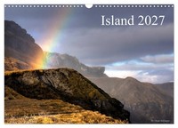 Island 2027 (Wandkalender 2027 Din A3 Quer), Calvendo Monatskalender