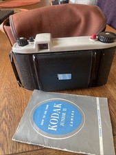Kodak Junior II Vintage Camera With Case