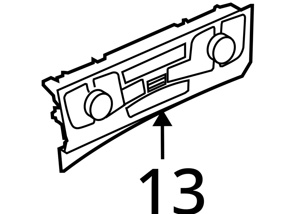 2013-2016 Audi A4 Ac нагреватель климат-контроль 8k1 820 043 R TFBN2 - Изображение 4 из 4