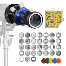 Bowens Mount Snoot Conical Photography, Studio Lighting Accessory Compatible ...