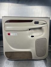2003 Cadillac Escalade Ext Rear Driver Left Interior Door Panel - Shale Beige 2003 Cadillac Escalade Ext Rear Driver Left Interior Door Panel - Shale Beige