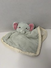 CLOUD ISLAND Target Elephant Lovey Security Blanket Gray