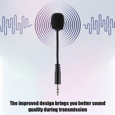 3PCS 3.5mm Jack Adjustable Flexible Extended Mini Microphone for Computer Mobile