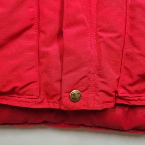 Vintage Woolrich Goose Down Puffer Vest Men's Size L Made In USA Red Hunting - Picture 8 of 24