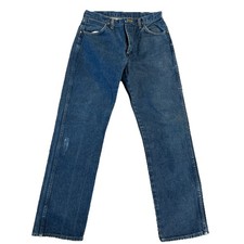 Vintage Wrangler 13MWZ Made In USA Cowboy Cut Jeans Mens 34x33 Fit - EUC