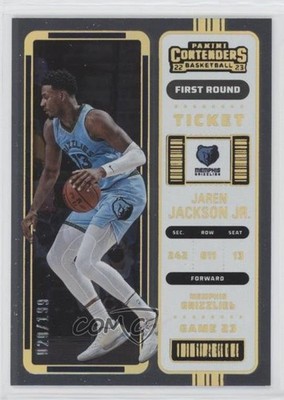 2022-23 Panini Contenders 1st Round Ticket 29/199 Jaren Jackson Jr #76 0qr0