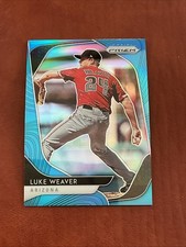 Luke Weaver ~ 2020 Panini Prizm ~ Light Blue Prizm #52