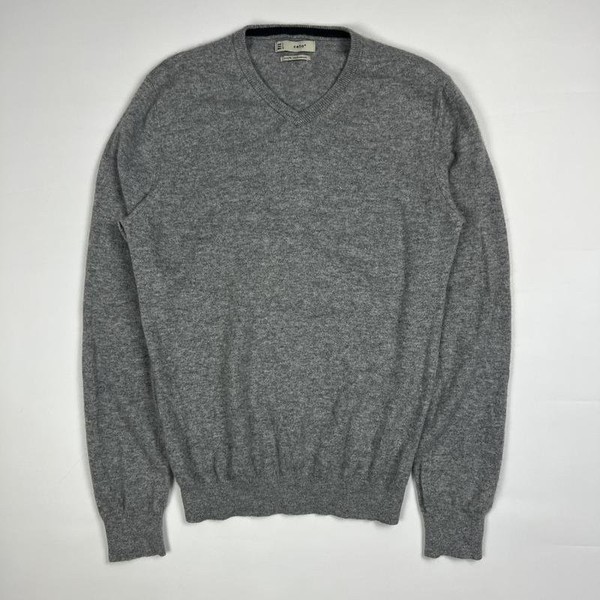 Men Celio Sweater Grey Cashmere 38 / M / 46