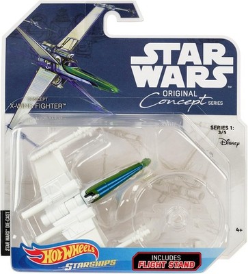 Hot Wheels Star Wars Concept X-Wing Fighter Vehicle