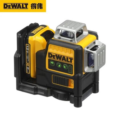 Dewalt DW089LG Laser Wasserwaage 12Linie 3 x 360 Grad vertikal horizontal grüner Strahl