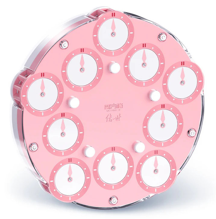 QiYi Pentagram Clock Pink