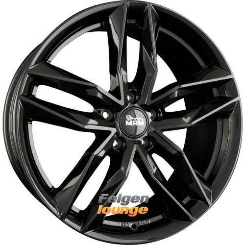 4x MAM MAM RS3 Black Painted (BP) 8,5x20 ET45 5x112 - Bild 1 von 2